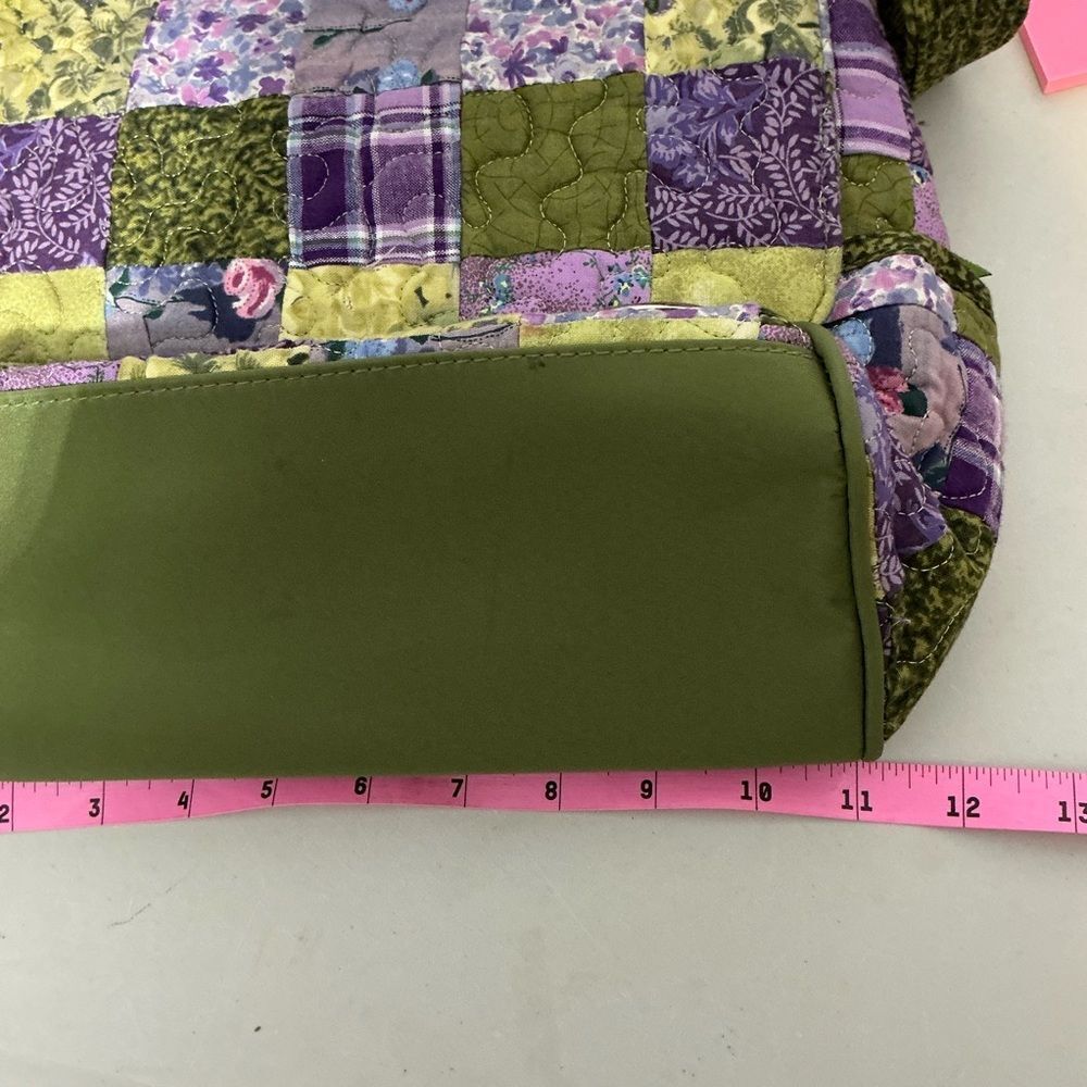 Donna Sharp Multicolor Patchwork Crossbody Purse - image 7